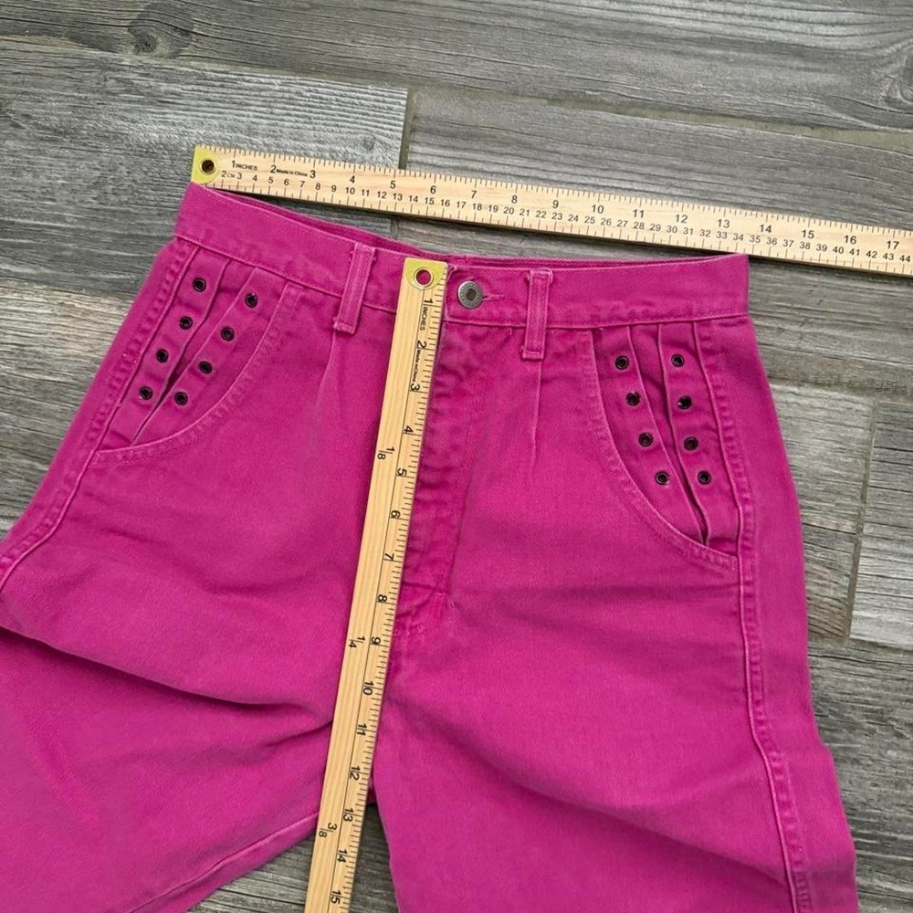 Vintage wrangler pink bareback western jeans - Picture 5 of 7